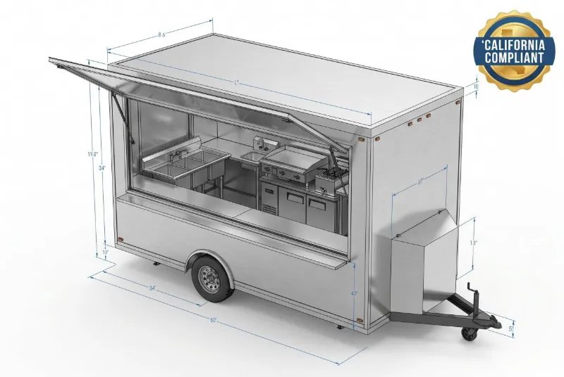 ​Le guide ultime des permis et réglementations californiens pour les food trucks (édition 2026)