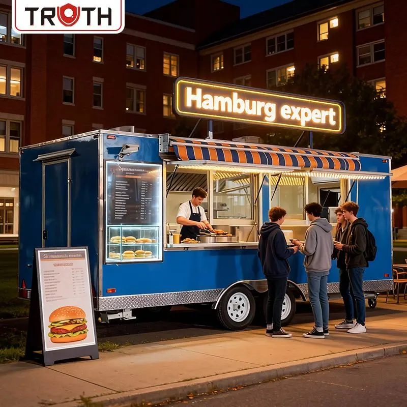 Camion de restauration rapide pour Hambourg