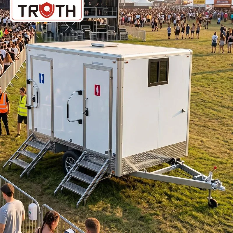 WC mobile avec réservoir pour événements