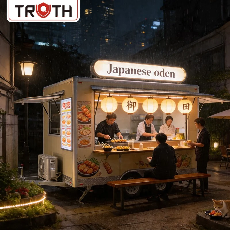 Camion de nourriture pour restaurant Tacos